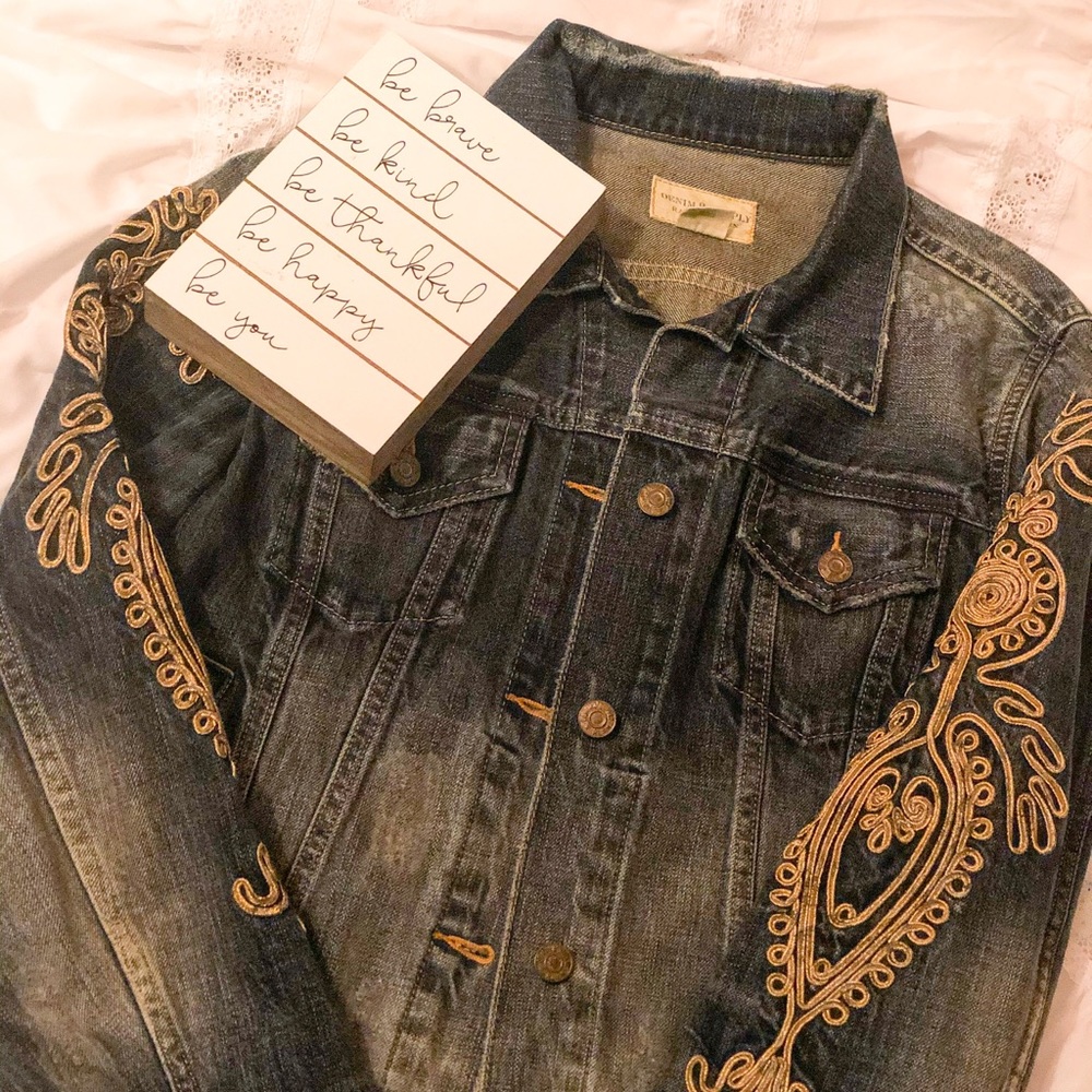 {RALPH LAUREN} vintage royal denim jacket